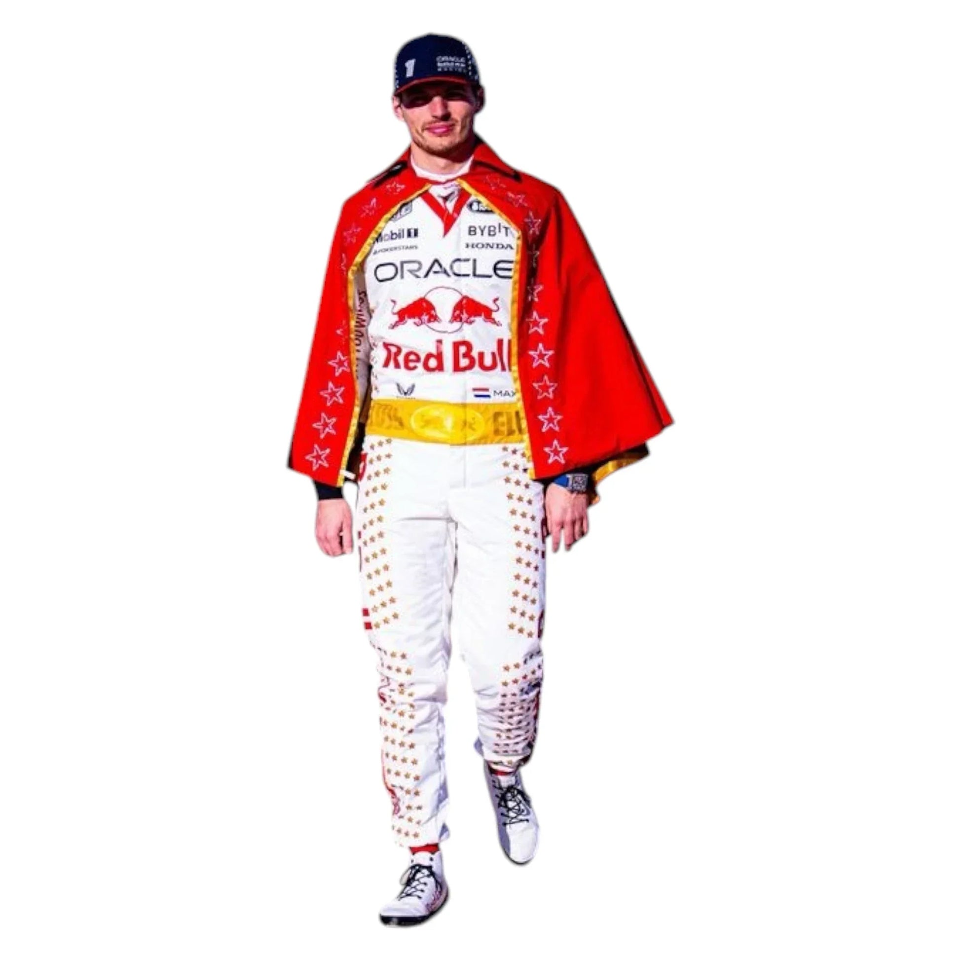 2023 Las Vegas Max Verstappen Red Bull F1 Race Suit - F1 Vintage Racewear