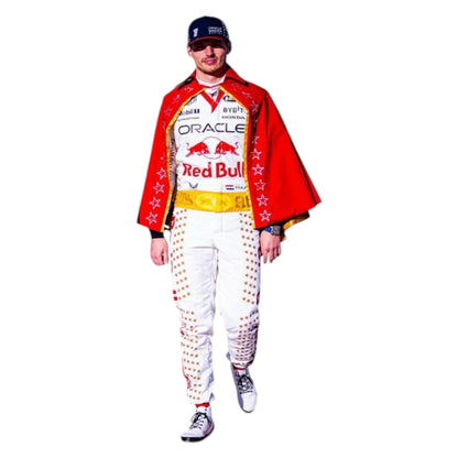 2023 Las Vegas Max Verstappen Red Bull F1 Race Suit - F1 Vintage Racewear