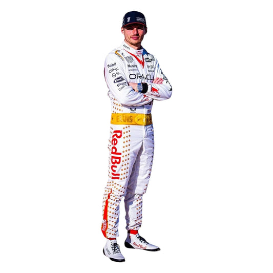 2023 Las Vegas Max Verstappen Red Bull F1 Race Suit - F1 Vintage Racewear