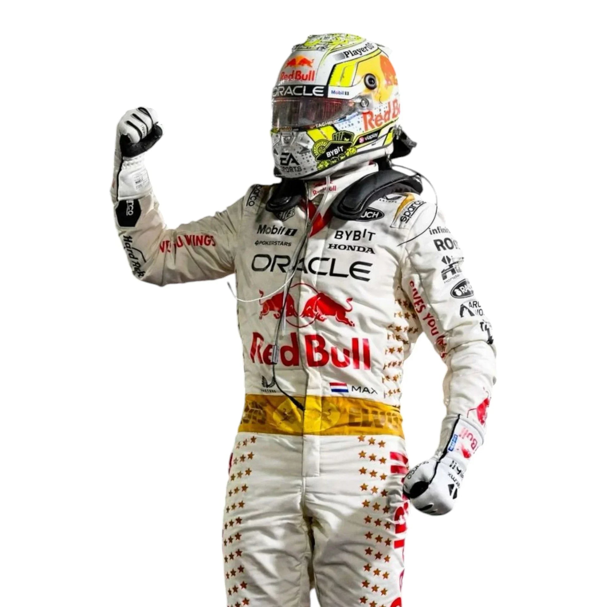 2023 Las Vegas Max Verstappen Red Bull F1 Race Suit - F1 Vintage Racewear