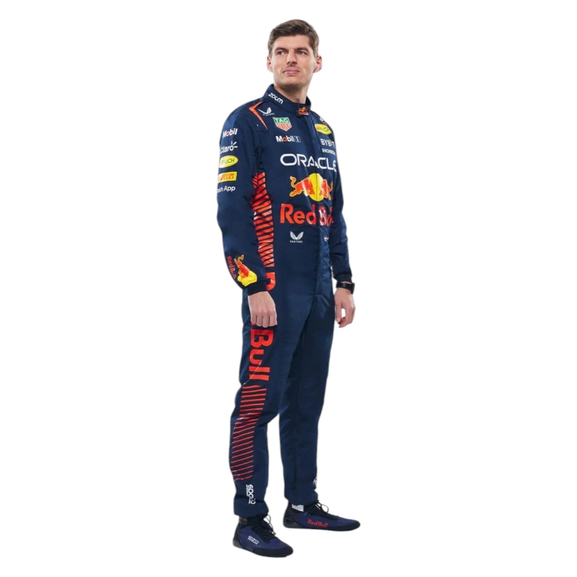 2023 New Max Verstappen Red Bull Race Suit Honda Oracle - F1 Vintage Racewear