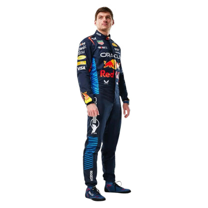 2024 Max Verstappen Red Bull F1 Race Suit - F1 Vintage Racewear