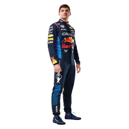 2024 Max Verstappen Red Bull F1 Race Suit - F1 Vintage Racewear
