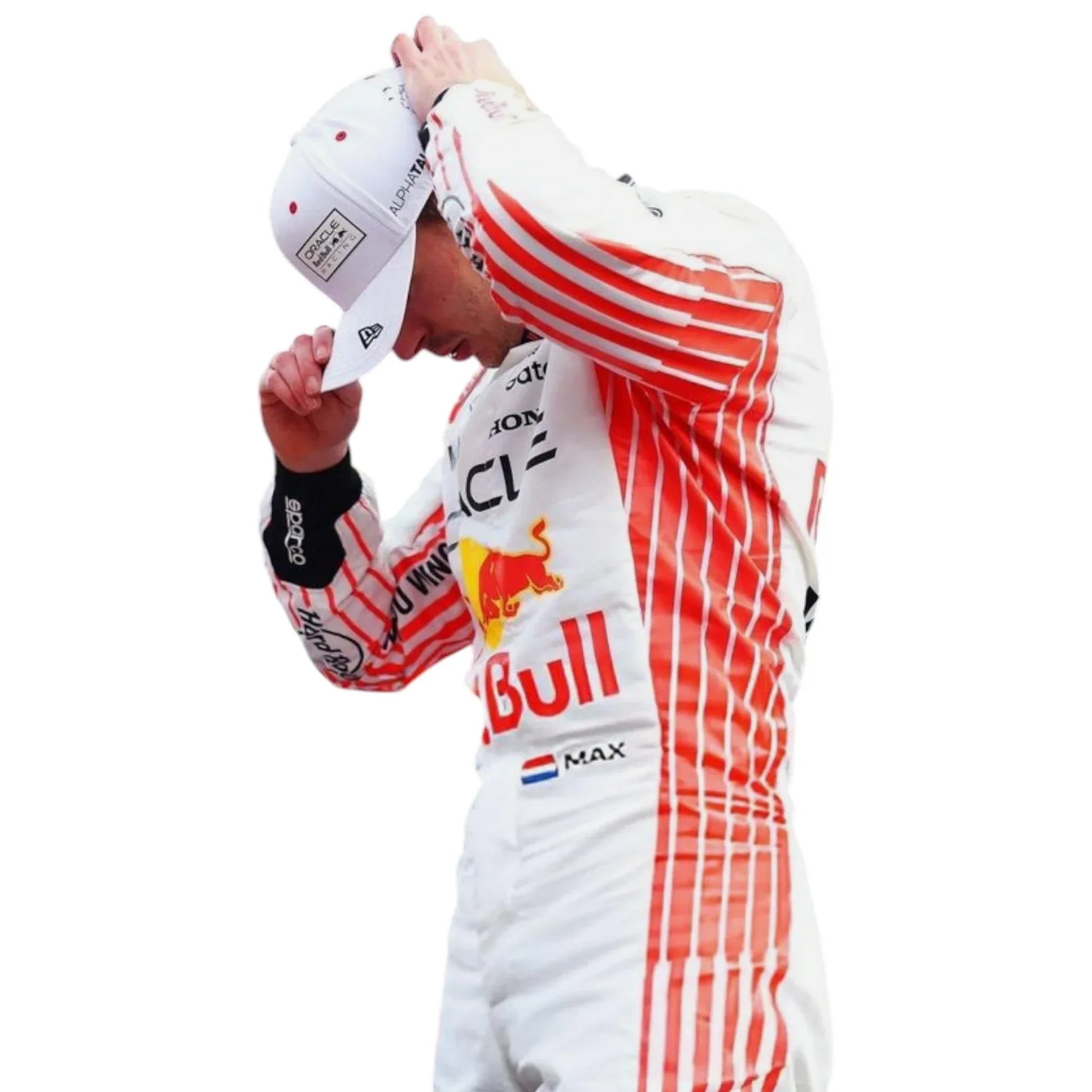 Max Verstappen 2025 Oracle Red Bull Racing F1 Race Suit - Japanese Grand Prix - F1 Vintage Racewear