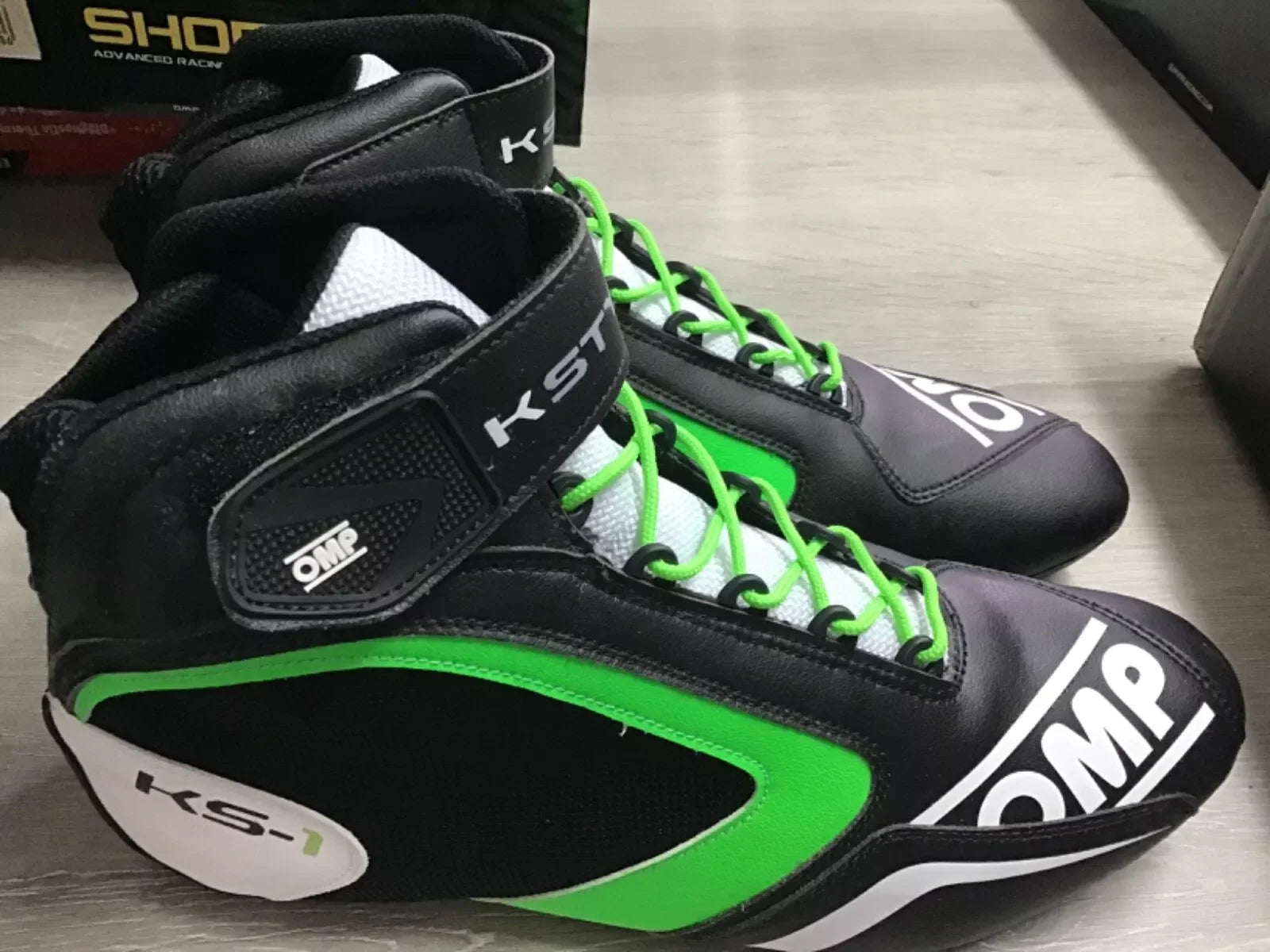 OMP KS-1 Kart Racing Shoes - F1 Vintage Racewear
