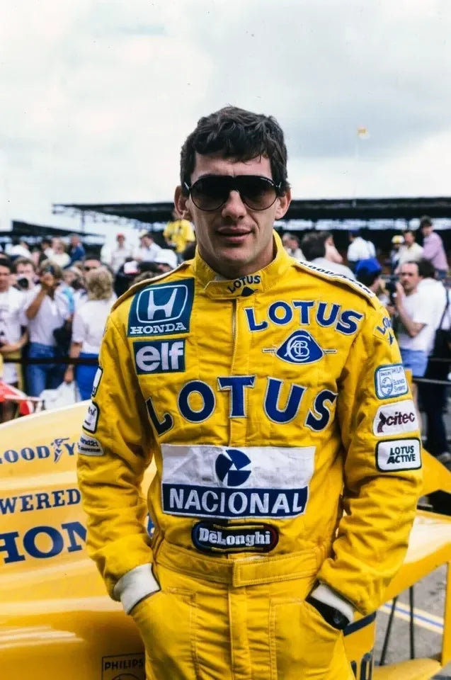 1987 Ayrton Senna F1 Lotus Race Suit - F1 Vintage Racewear