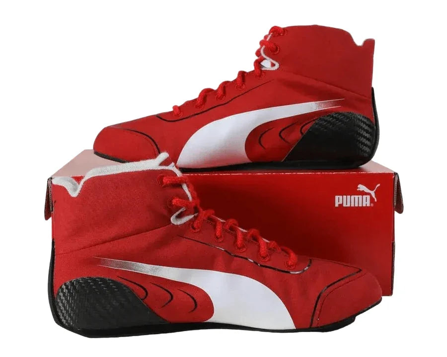 2020 Charles Leclerc Scuderia Ferrari F1 Racing Boots - F1 Vintage Racewear