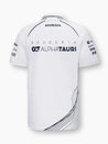 Scuderia AlphaTauri F1 2023 Men's Team Polo Shirt - Navy/White - Vintage F1 Racewear