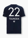 Scuderia AlphaTauri F1 Men's Yuki Tsunoda Driver T-Shirt - Navy - Vintage F1 Racewear
