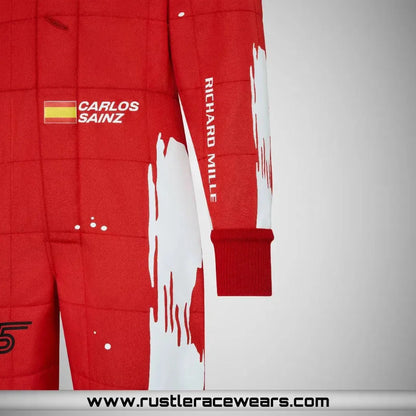 Scuderia Ferrari Race Suit Carlos Sainz Jr. - 2023 Las Vegas GP Special Edition - F1 Vintage Racewear