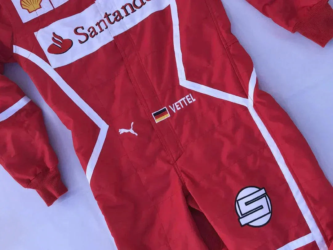 Sebastian Vettel 2017 MONZA GP F1 Replica Racing Suit - F1 Vintage Racewear