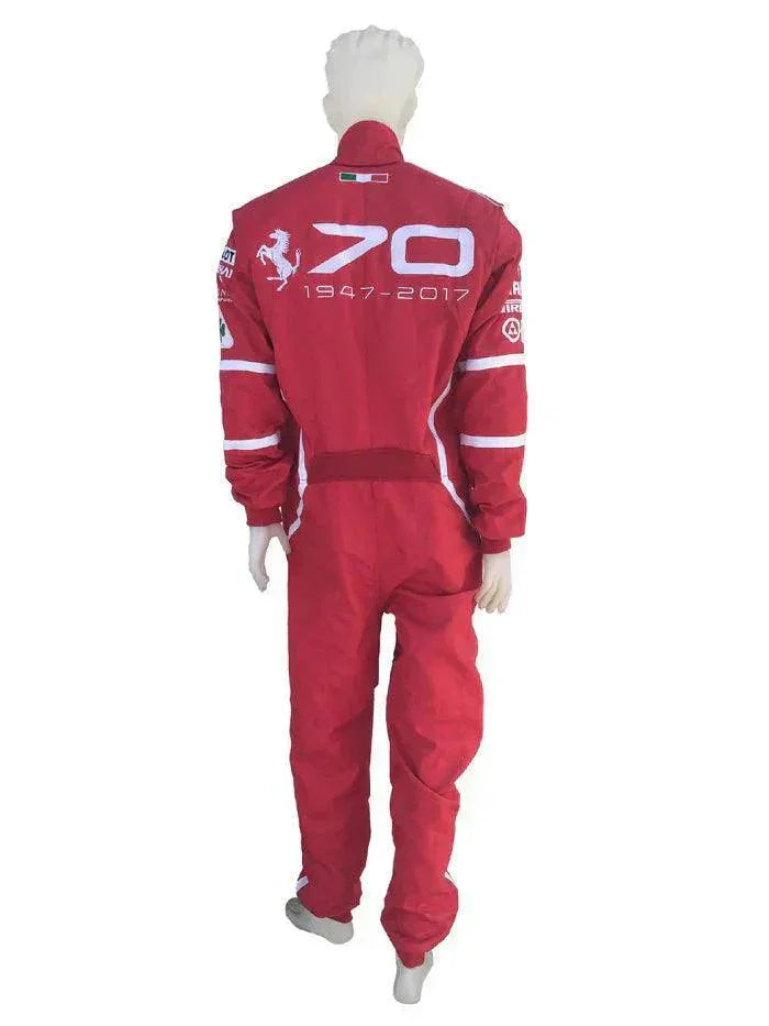 Sebastian Vettel 2017 MONZA GP F1 Replica Racing Suit - F1 Vintage Racewear