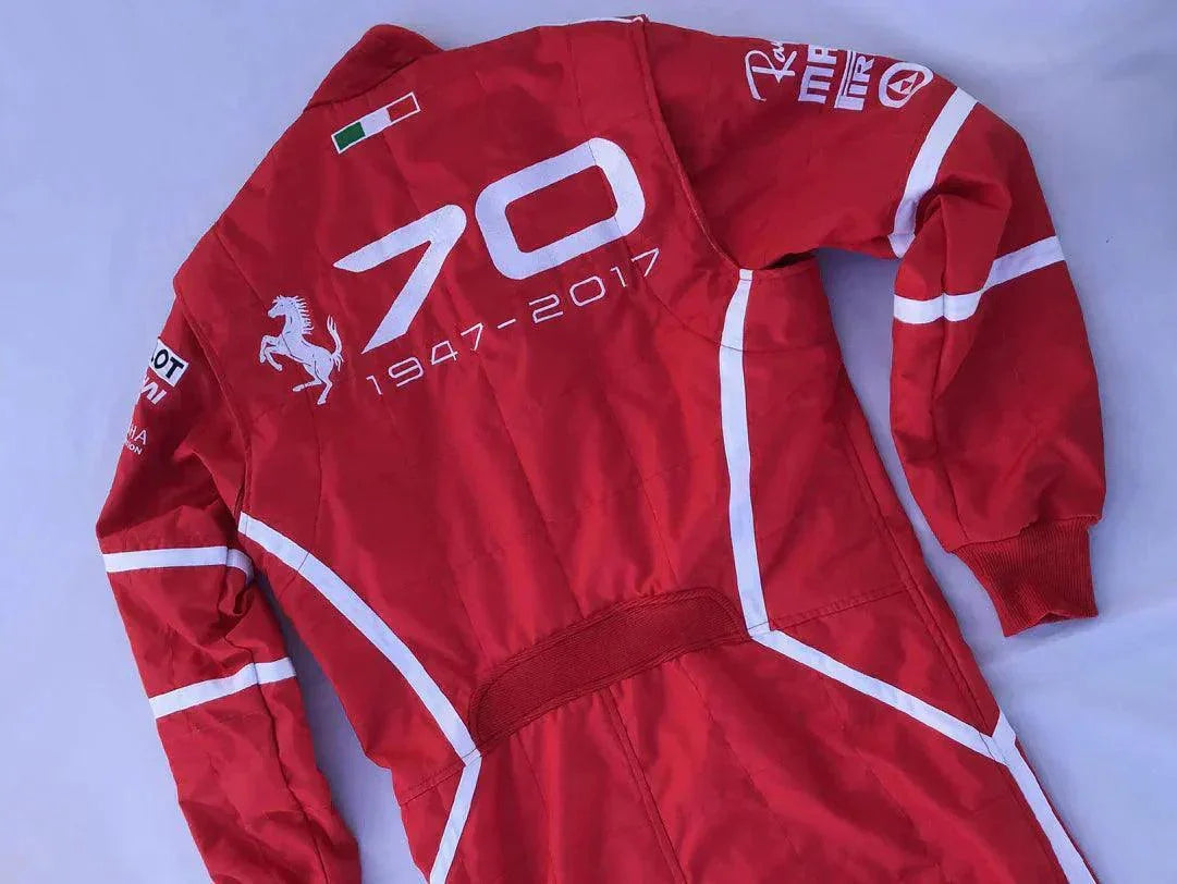 Sebastian Vettel 2017 MONZA GP F1 Replica Racing Suit - F1 Vintage Racewear