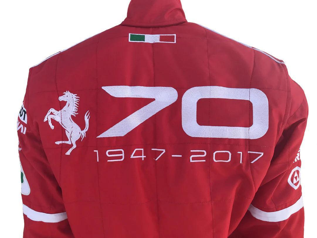 Sebastian Vettel 2017 MONZA GP F1 Replica Racing Suit - F1 Vintage Racewear