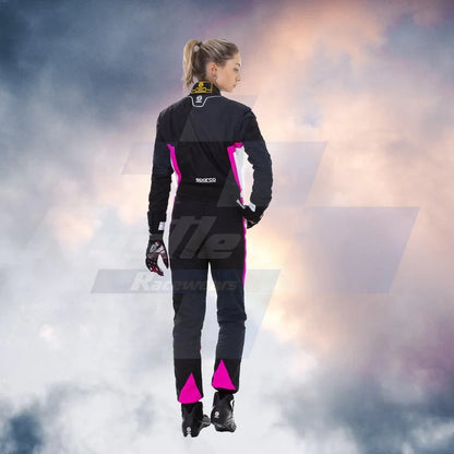 Sparco KERB LADY karting suit - F1 Vintage Racewear