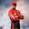 Special Scuderia Ferrari Race Suit Carlos Sainz Grand Prix 2023 F1 Spain - Vintage F1 Racewear