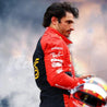 Special Scuderia Ferrari Race Suit Carlos Sainz Grand Prix 2023 F1 Spain - Vintage F1 Racewear