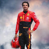 Special Scuderia Ferrari Race Suit Carlos Sainz Grand Prix 2023 F1 Spain - Vintage F1 Racewear