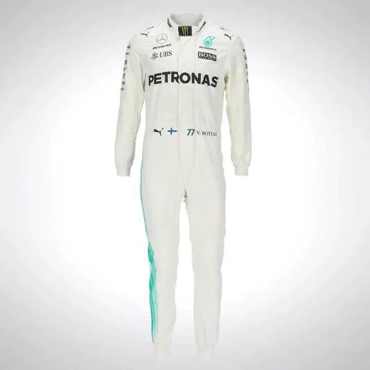 Valtteri Bottas 2017 Mercedes-AMG Petronas F1 Suit - Mexico GP - F1 Vintage Racewear