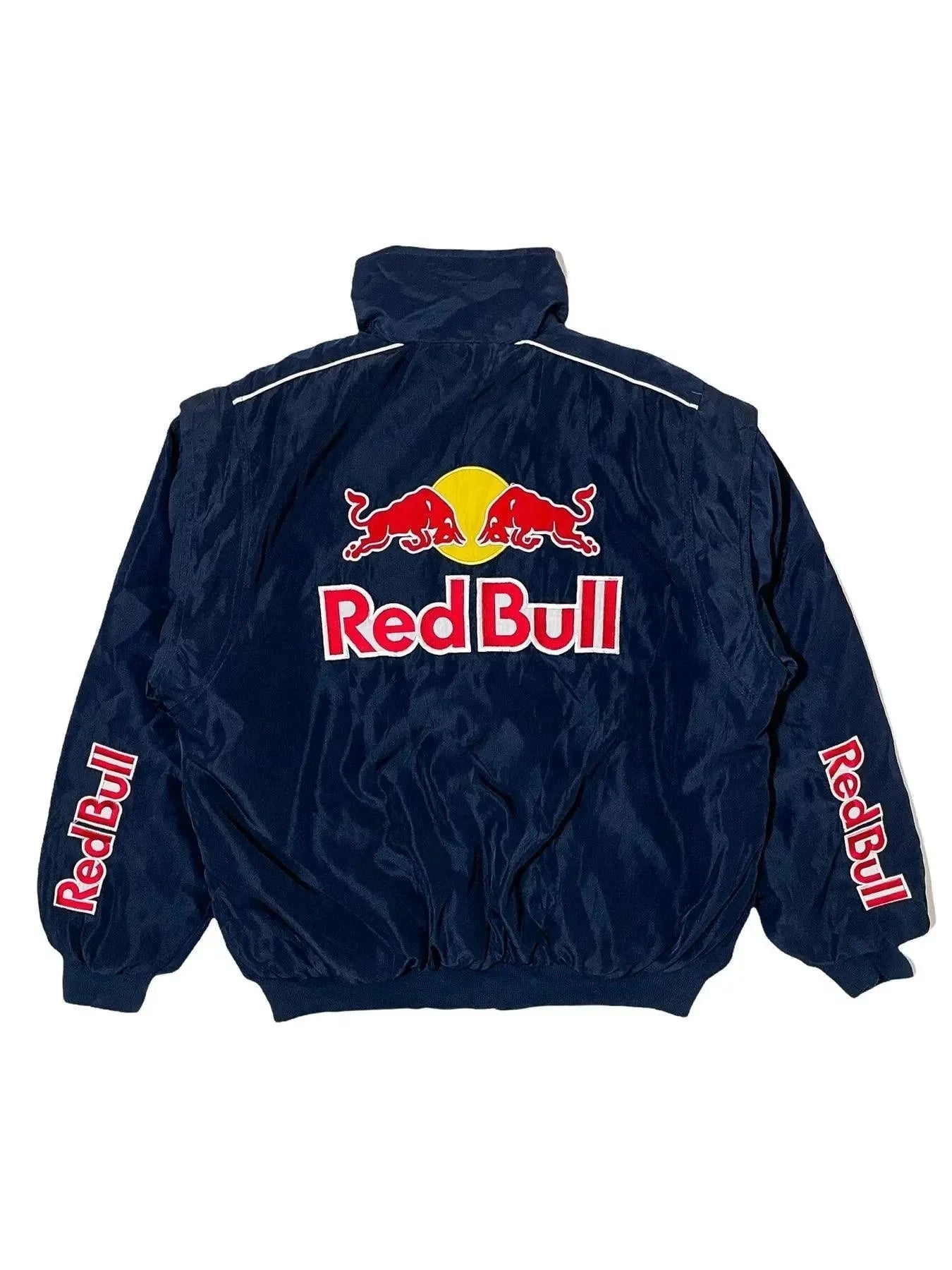 VINTAGE REDBULL F1 TEAM BOMBER JACKET - F1 Vintage Racewear