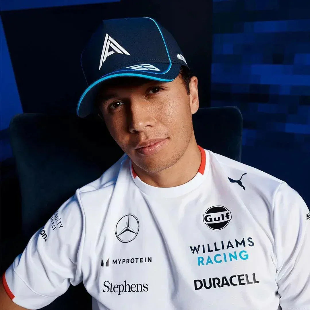 Williams Racing Alex Albon Driver Cap Navy - F1 Vintage Racewear