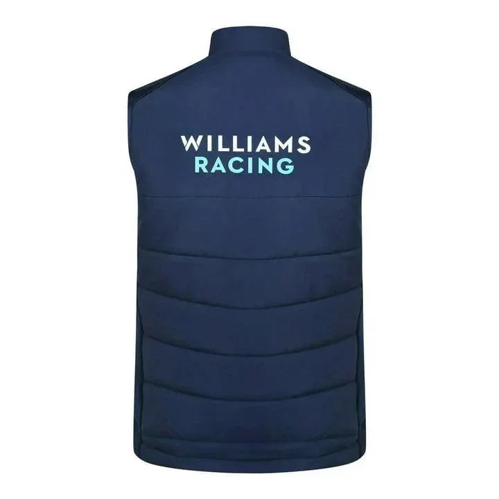 Williams Racing F1 2022 Men's Team Vest-Blue - F1 Vintage Racewear