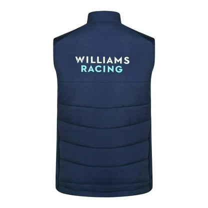 Williams Racing F1 2022 Men's Team Vest-Blue - F1 Vintage Racewear
