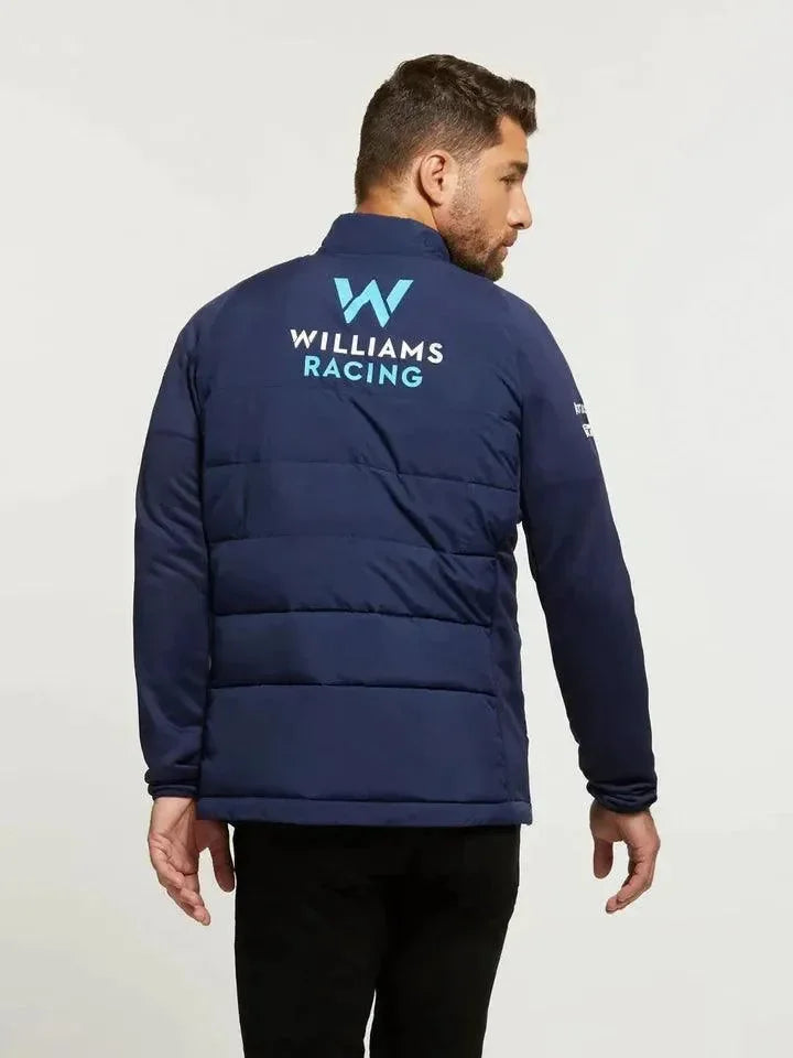 Williams Racing F1 2023 Men's Team Thermal Jacket -Blue - F1 Vintage Racewear