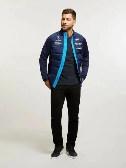 Williams Racing F1 2023 Men's Team Thermal Jacket -Blue - F1 Vintage Racewear