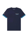 Williams Racing F1 Men's Off Track Presentation T-Shirt - Blue/White - Vintage F1 Racewear