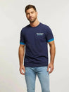 Williams Racing F1 Men's Off Track Presentation T-Shirt - Blue/White - Vintage F1 Racewear