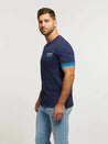 Williams Racing F1 Men's Off Track Presentation T-Shirt - Blue/White - Vintage F1 Racewear