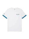 Williams Racing F1 Men's Off Track Presentation T-Shirt - Blue/White - Vintage F1 Racewear