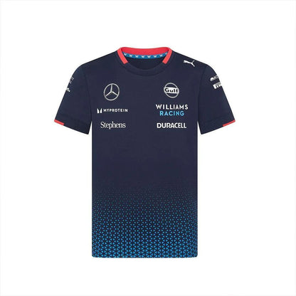 Williams Racing Kids Team Jersey Navy - F1 Vintage Racewear