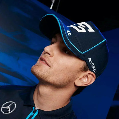 Williams Racing Logan Sargeant Driver Cap Navy - F1 Vintage Racewear