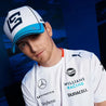 Williams Racing Logan Sargeant Driver Cap White - Vintage F1 Racewear