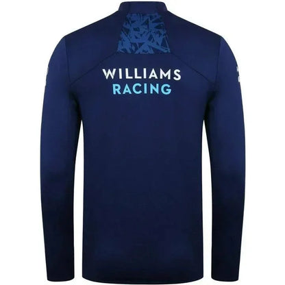 Williams Racing Men's Team Mid Layer Top-Blue - F1 Vintage Racewear