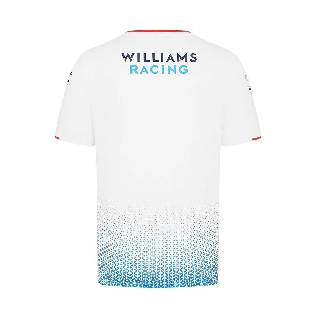 Williams Racing Mens Team Jersey White - F1 Vintage Racewear