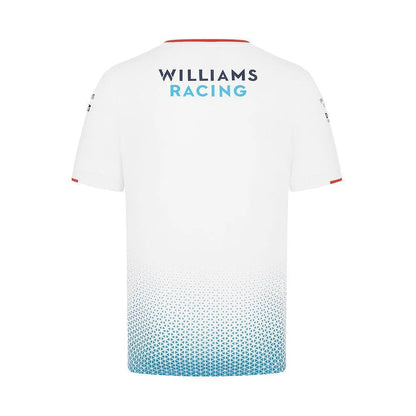 Williams Racing Mens Team Jersey White - F1 Vintage Racewear