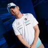 Williams Racing Mens Team Jersey White - Vintage F1 Racewear