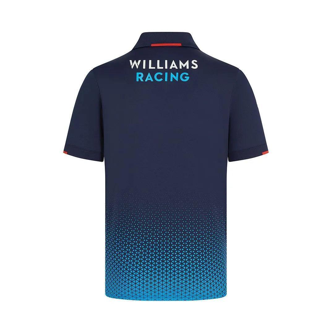 Williams Racing Mens Team Polo Navy - F1 Vintage Racewear
