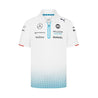 Williams Racing Mens Team Polo White - Vintage F1 Racewear