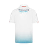 Williams Racing Mens Team Polo White - Vintage F1 Racewear
