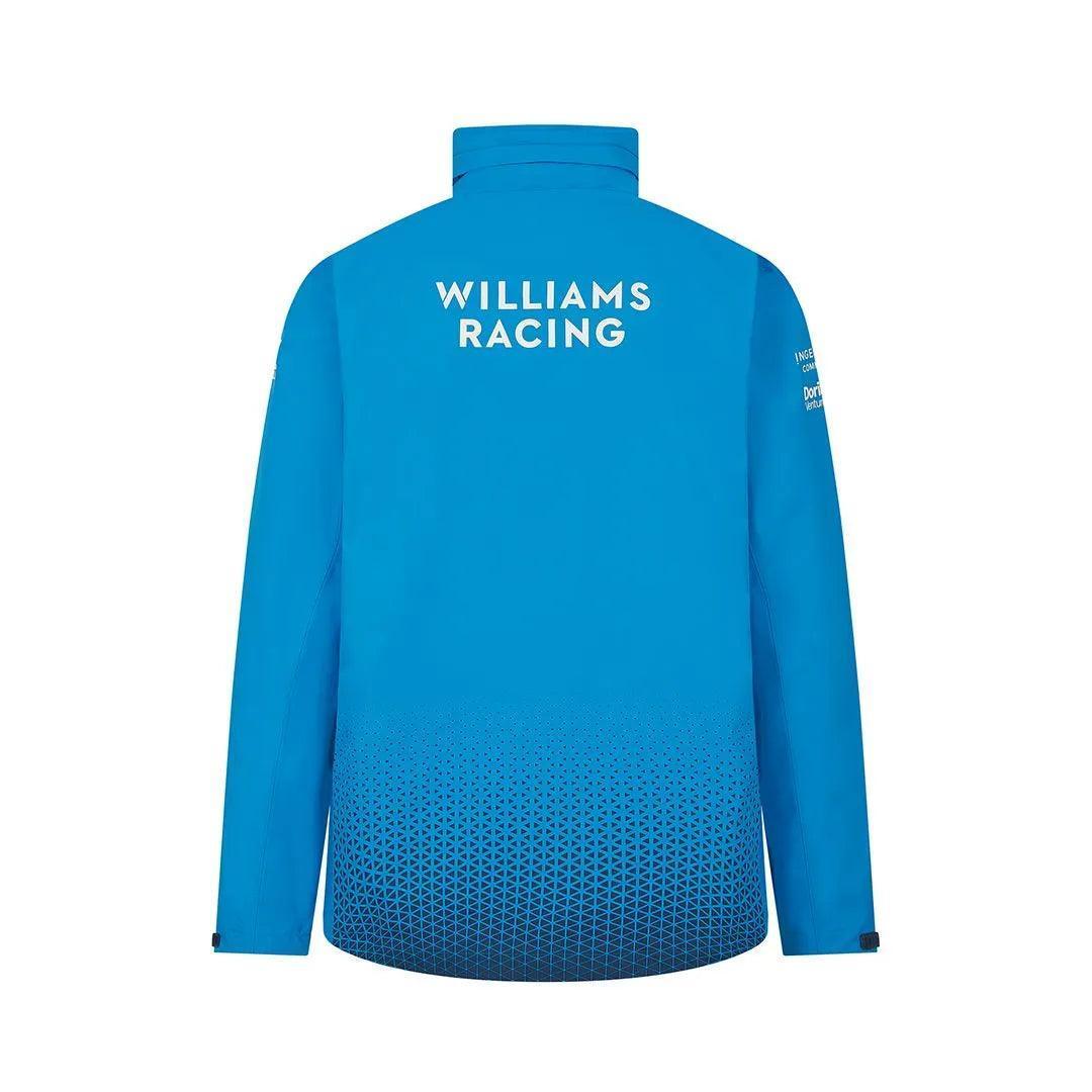 Williams Racing Unisex Team Rain Jacket - F1 Vintage Racewear