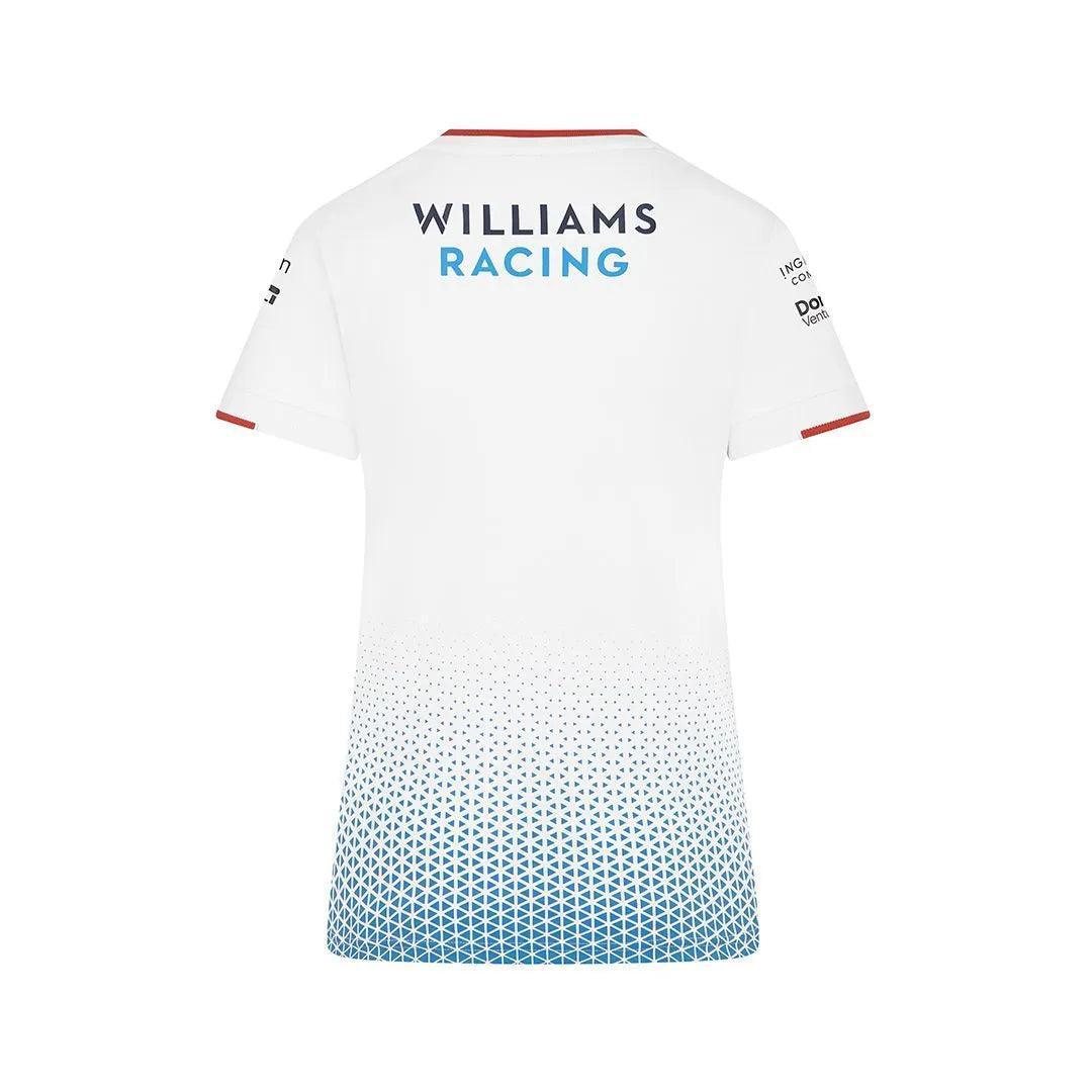 Williams Racing Womens Team Jersey White - F1 Vintage Racewear