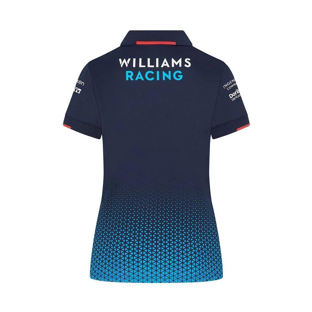 Williams Racing Womens Team Polo Navyccccccccccc - F1 Vintage Racewear