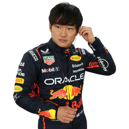 Yuki Tsunoda 2025 Red Bull F1 Team Race Suit - F1 Vintage Racewear